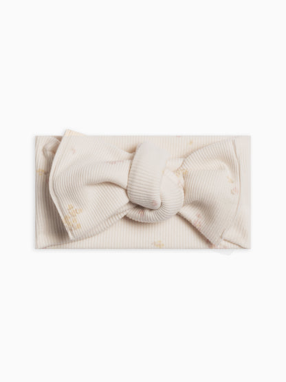 Ribbed Bow Wrap
