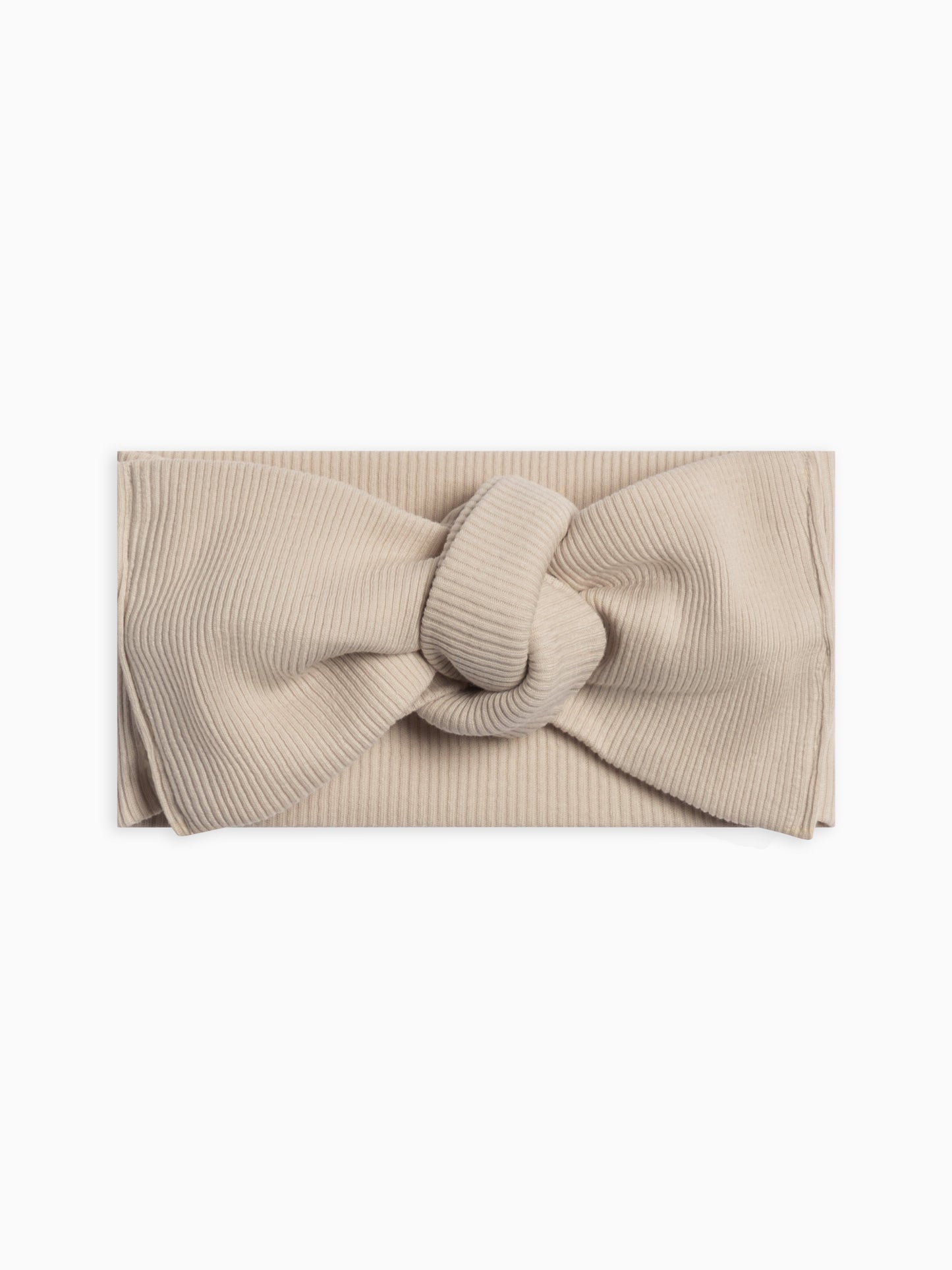 Ribbed Bow Wrap