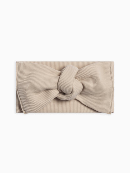 Ribbed Bow Wrap