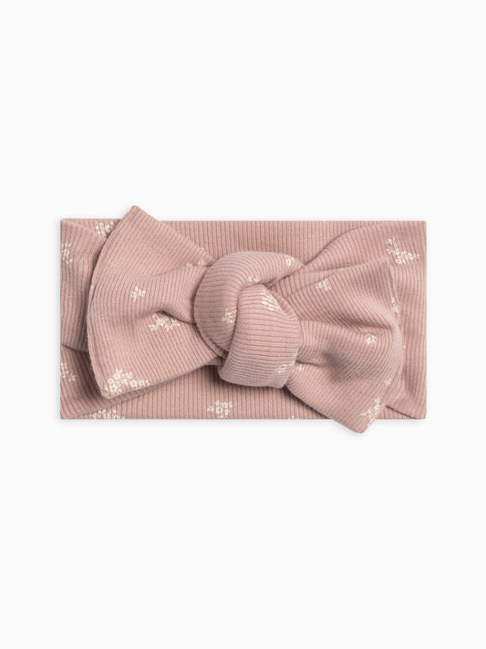 Ribbed Bow Wrap