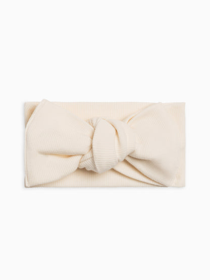 Ribbed Bow Wrap