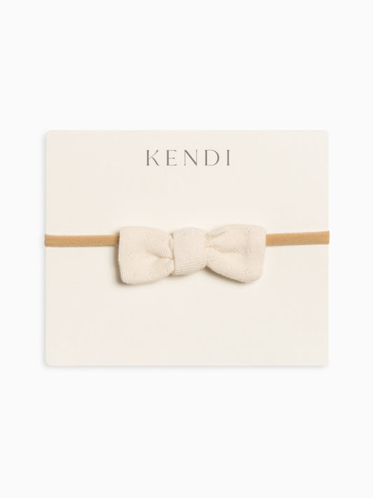Pointelle Dainty Bow