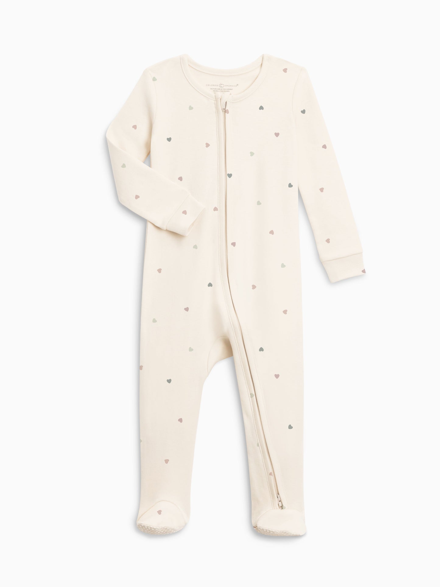 Peyton Zipper Sleeper | Heart / Ballet + Wisteria