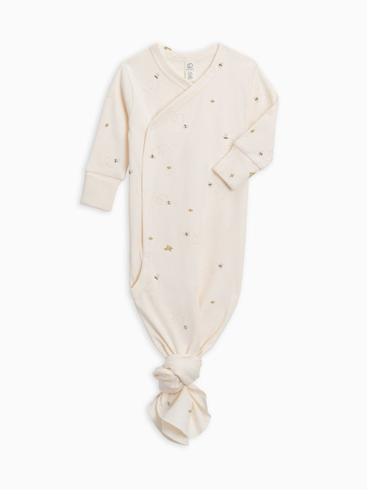 Indy Kimono Gown | Bee / Pewter