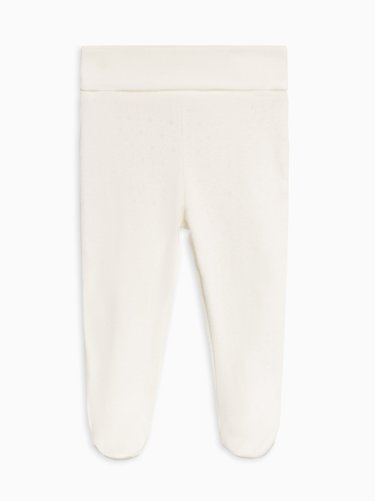 Chloe Pointelle Footed Pants