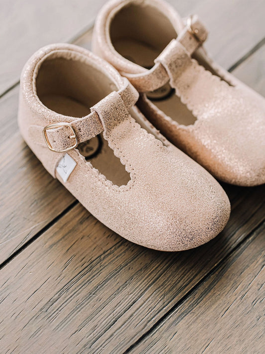 Sparkle T-Bar Flats