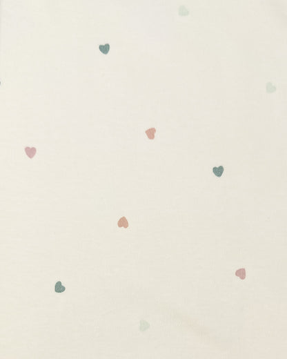 Peyton Zipper Sleeper | Heart / Ballet + Wisteria